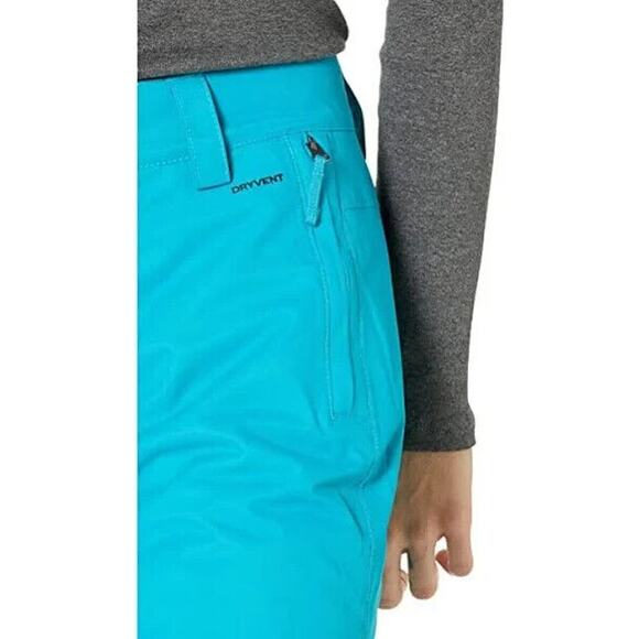 The North Face Women's Sally Ski Snowboard Pants Enamel Blue Medium Regular - Picture 3 of 6